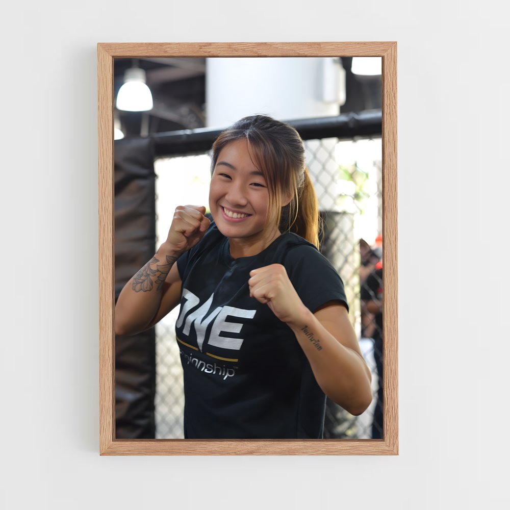 Poster Angela lee – affiche MMA (vue 4)